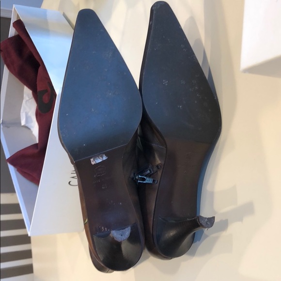 Caiman 3" boot - Leather - Brown - Hand painted - Picture 4 of 6